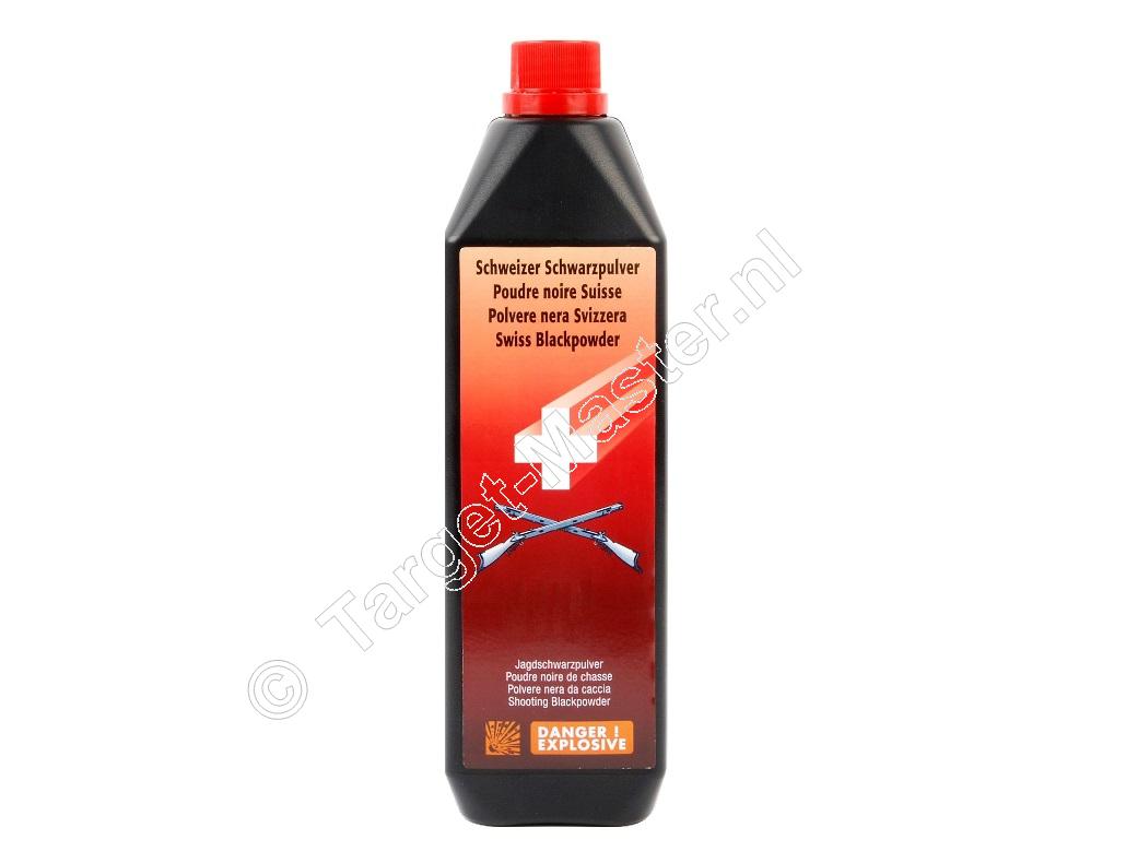 Swiss No.5 Zwartkruit 1FG verpakking 1000 gram Swiss No.5 Zwartkruit 1FG verpakking 1000 gram
